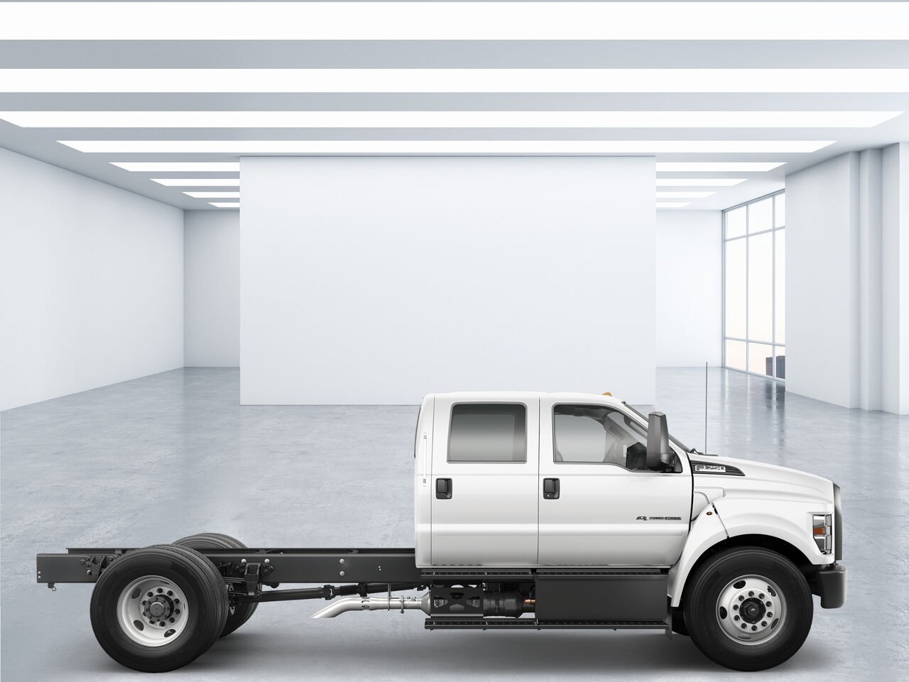 2027 Ford Super Duty F-750 Straight Frame Oxford White Saint-Jérôme - photo #1