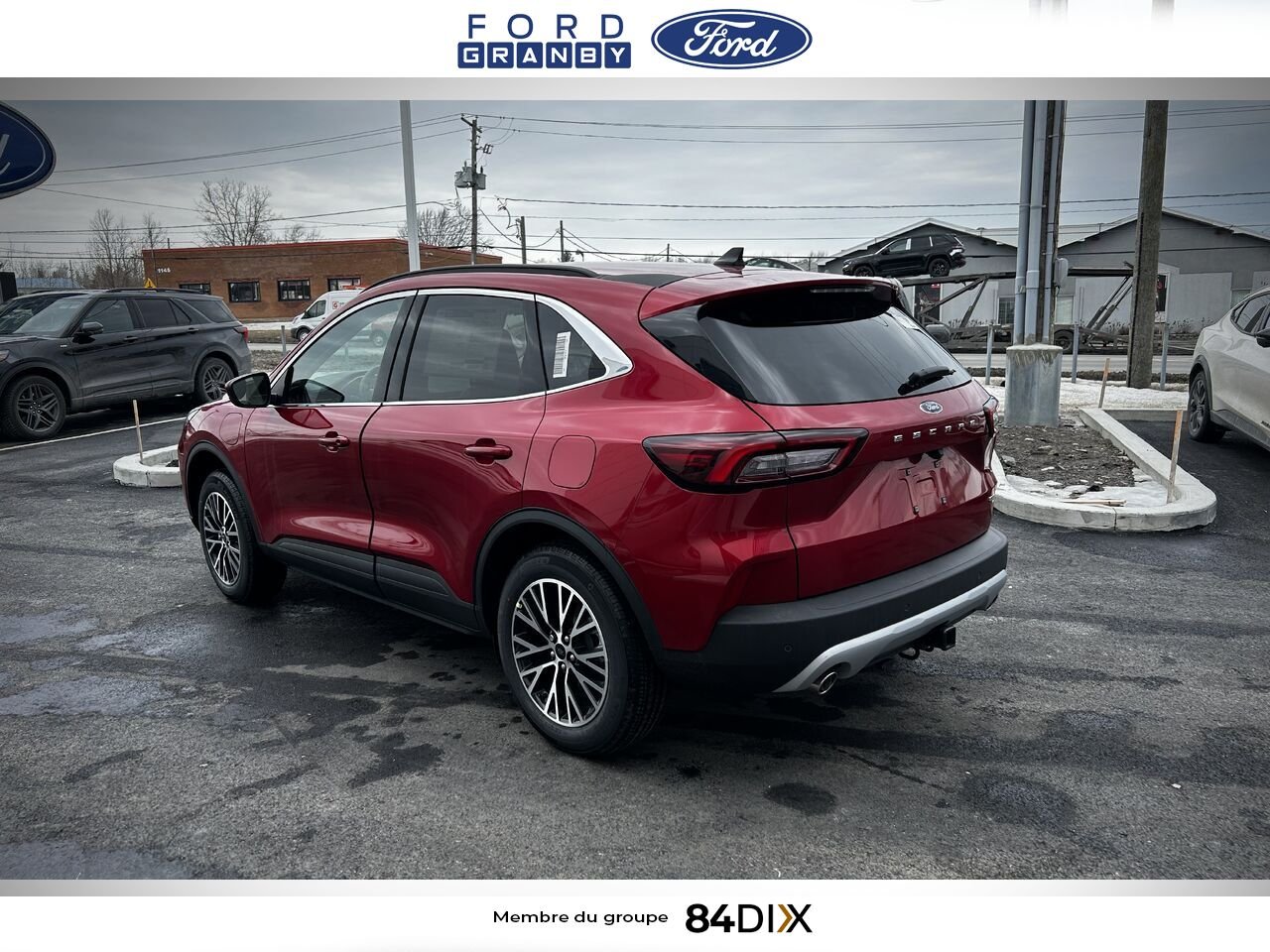 2025 Ford Escape Rapid Red Metallic Tinted Clearcoat Granby - photo #4
