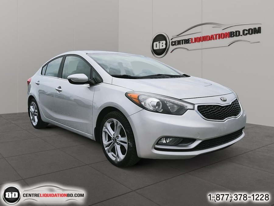 Kia Forte Berline 4 portes, boîte manuelle, EX 2015 Argent