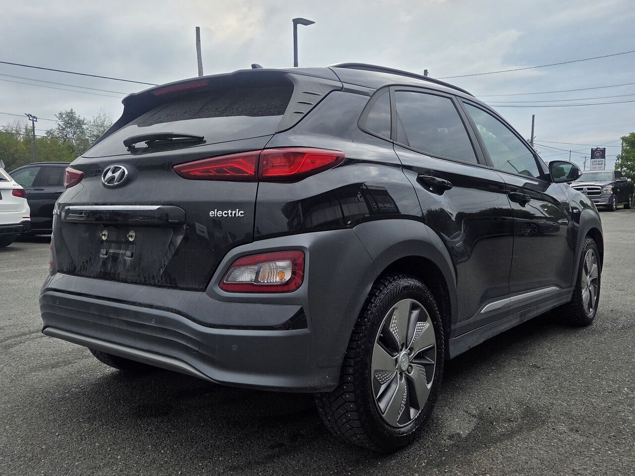 Hyundai Kona électrique 2019 Noir Granby - photo #6