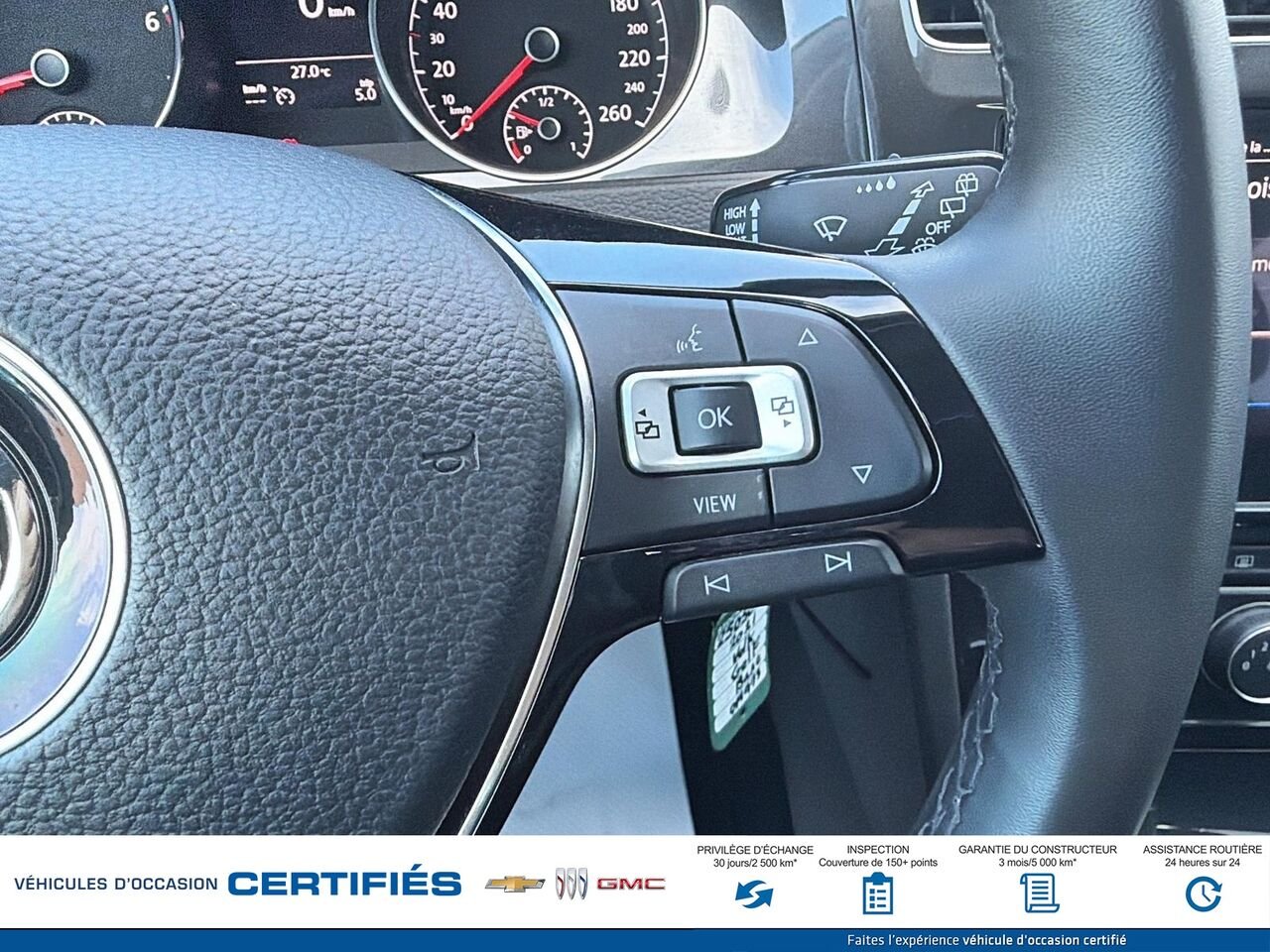 Volkswagen Golf Comfortline 5 portes avec boîte manuelle 2021 Blanc Montmagny - photo #12
