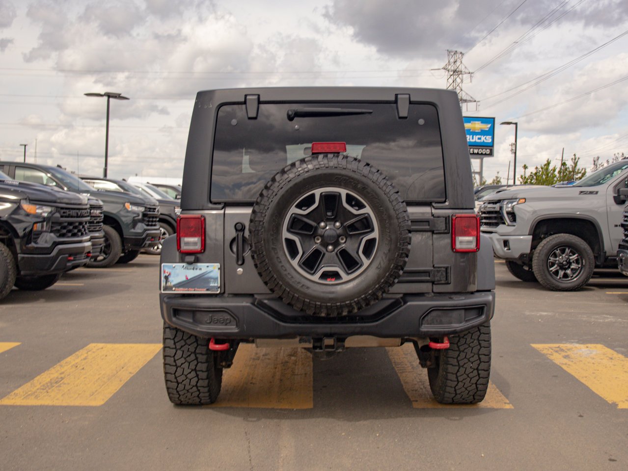 2017 Jeep Wrangler Unlimited 4WD 4dr Rubicon Grey Sherwood Park - photo #8