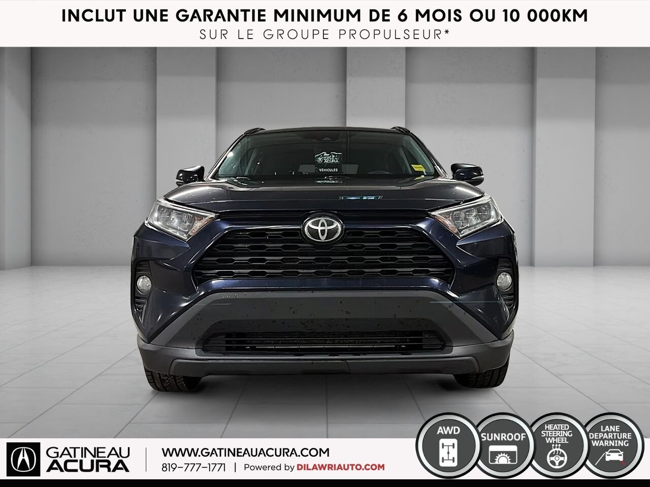 Toyota RAV4 XLE AWD 2020 Bleu Gatineau - photo #12