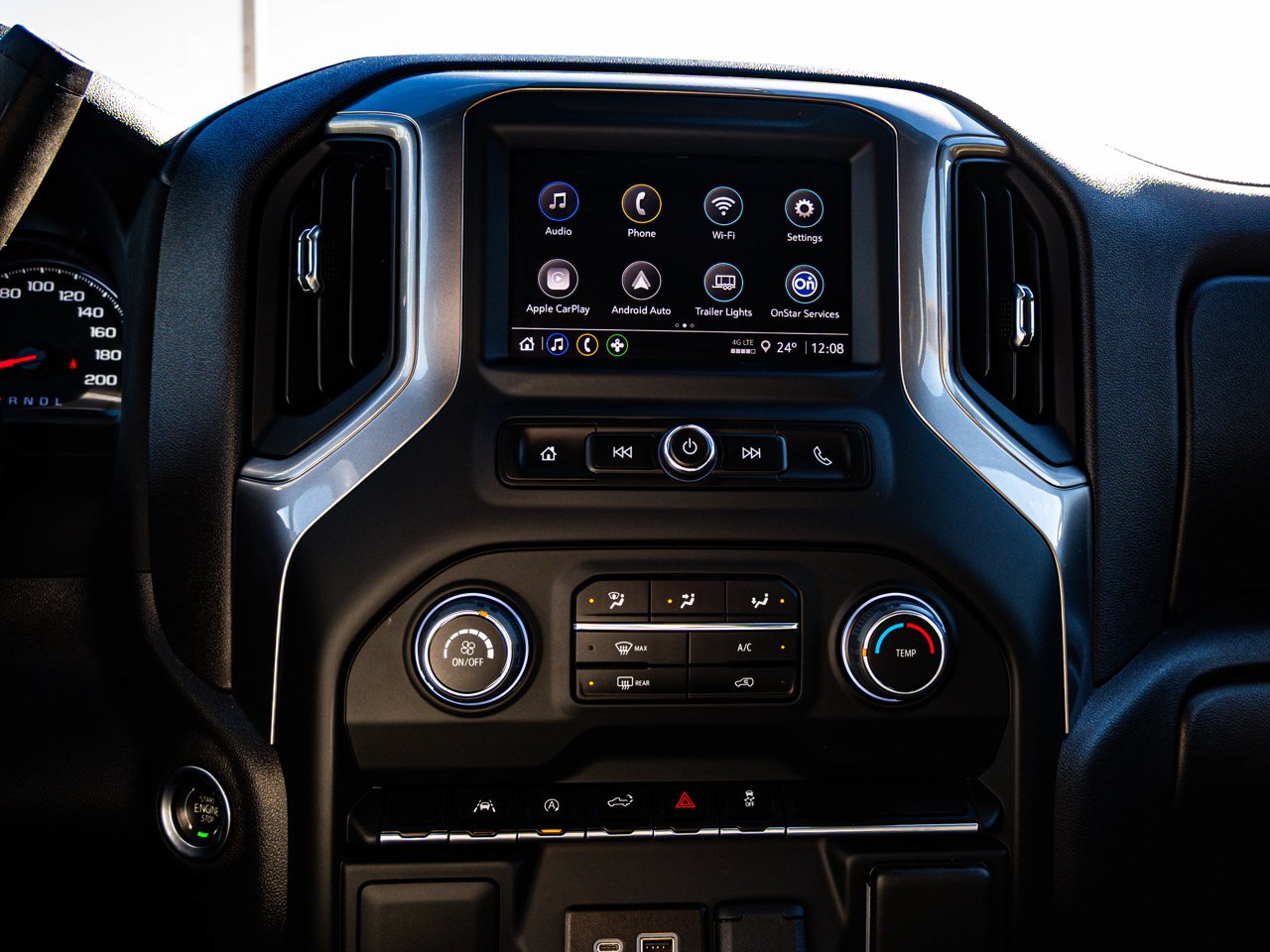 2024 Chevrolet Silverado 1500 4WD Crew Cab 147 Custom Grey Sherwood Park - photo #24