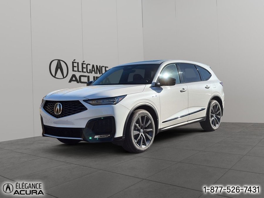 2026 ACURA MDX A-SPEC Platinum White Pearl