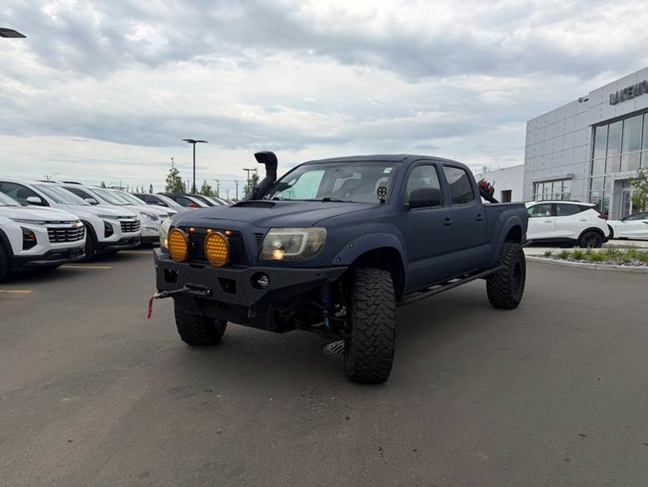 2008 Toyota Tacoma 4WD DoubleCab V6 Auto Speedway Blue Sherwood Park - photo #2