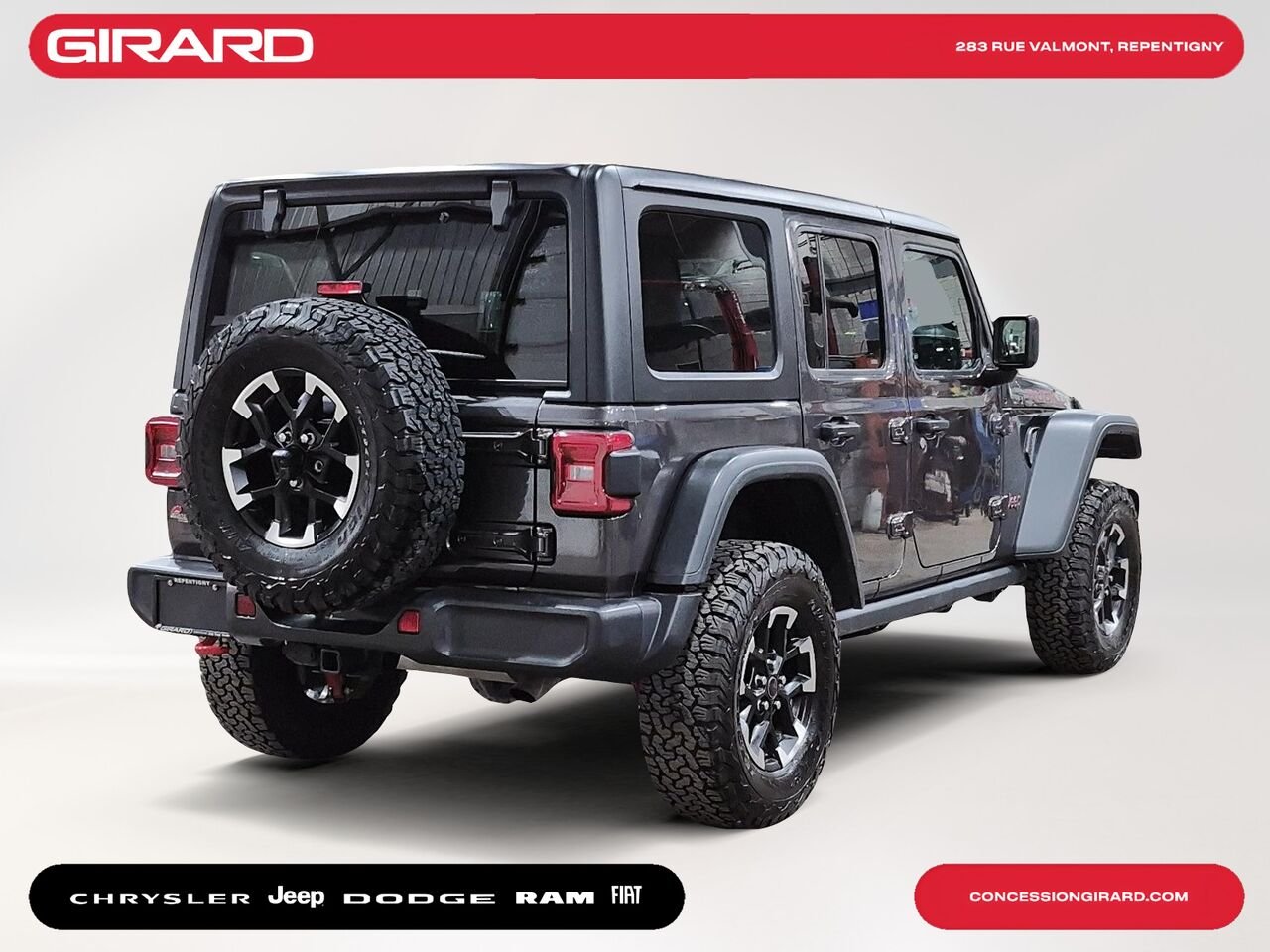2026 JEEP WRANGLER Grey Repentigny - photo #5