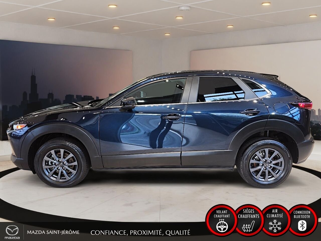 Mazda CX-30 GX TI 2025 Gris Saint-Jérôme - photo #10