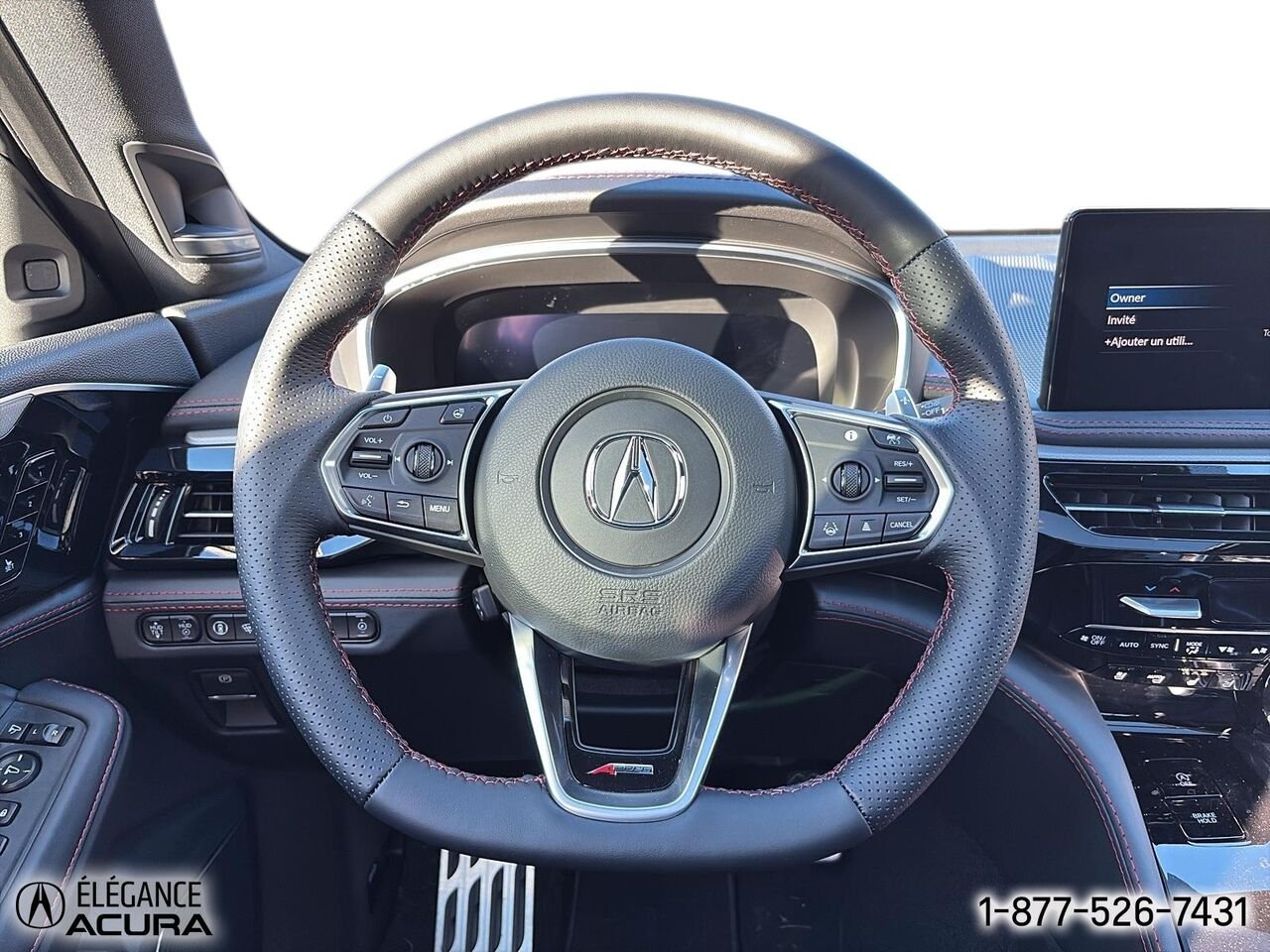 ACURA MDX A-SPEC PLATINUM ÉLITE | 26097 2026 Noir majestueux nacré Granby - photo #15