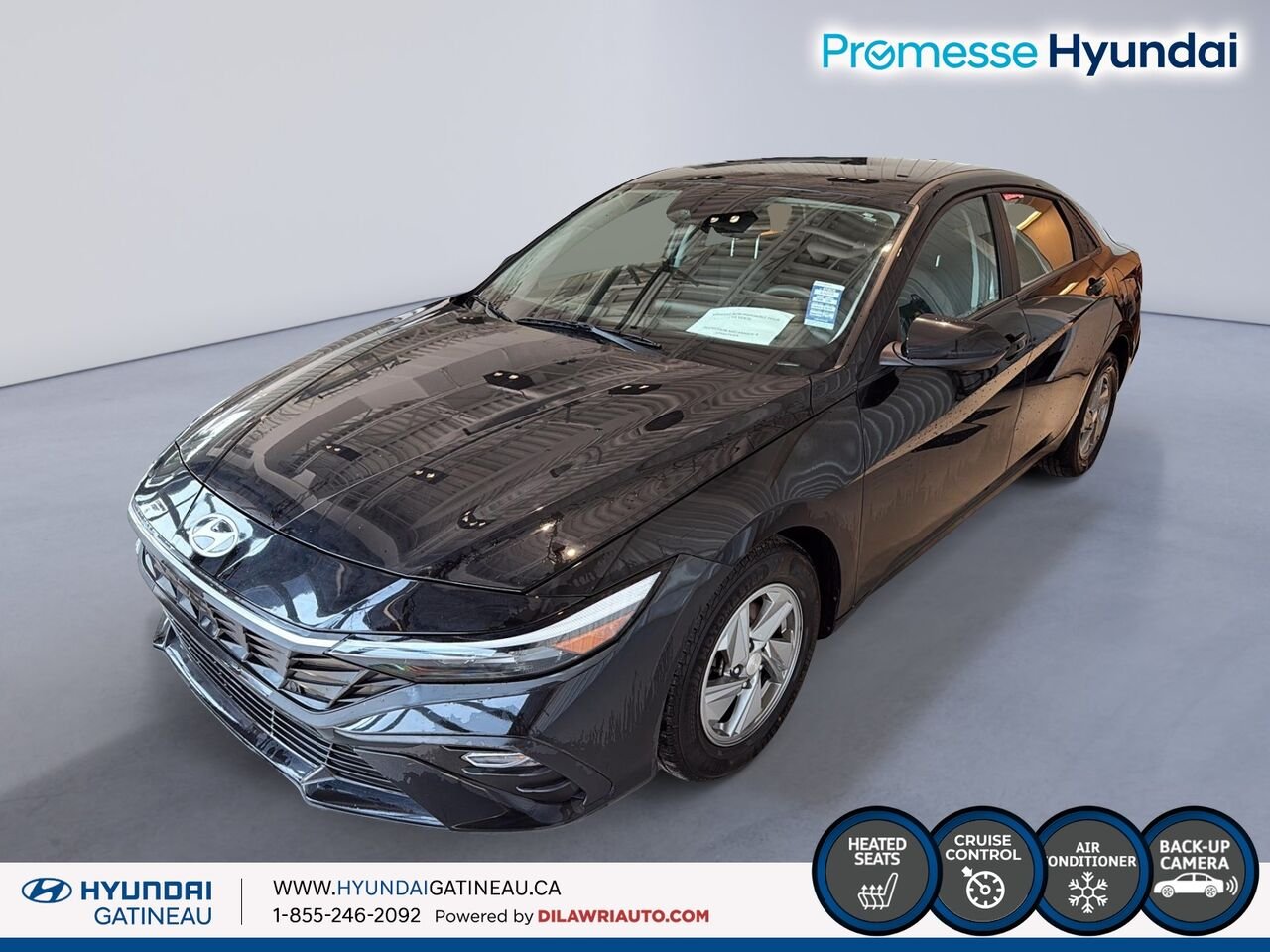 2025 Hyundai Elantra Black Gatineau - photo #0