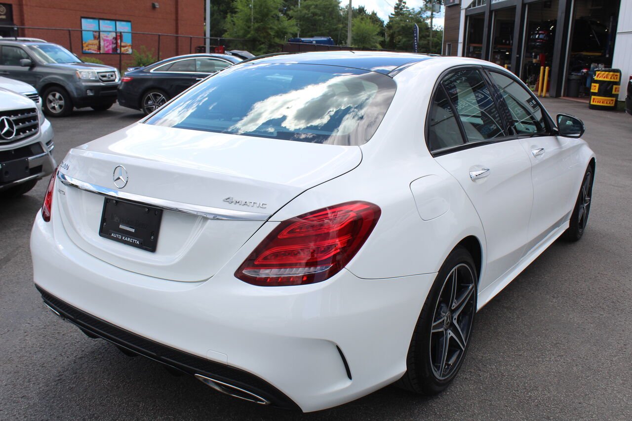 Mercedes-Benz Classe-C VIN: 55SWF4KB3JU264149 2018 Blanc Sainte-Rose - photo #3