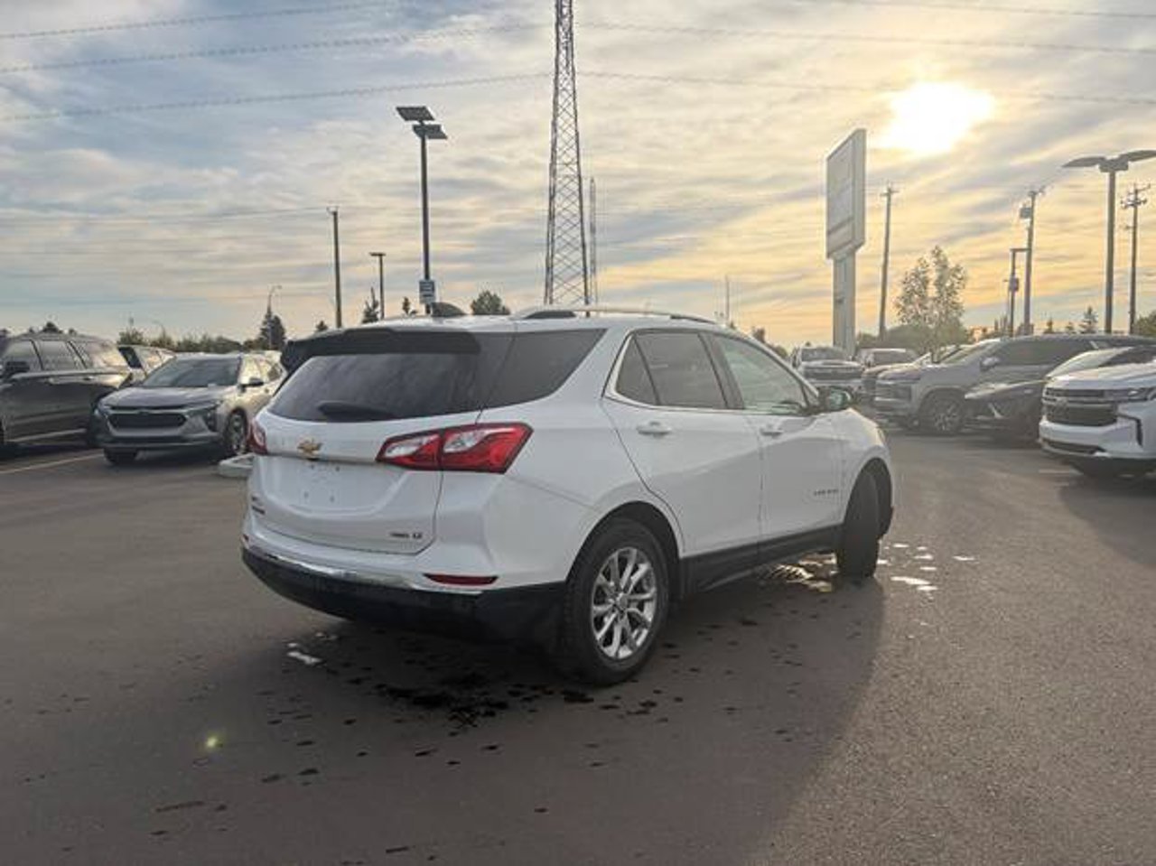 2019 Chevrolet Equinox AWD 4dr LT w/1LT White Sherwood Park - photo #4