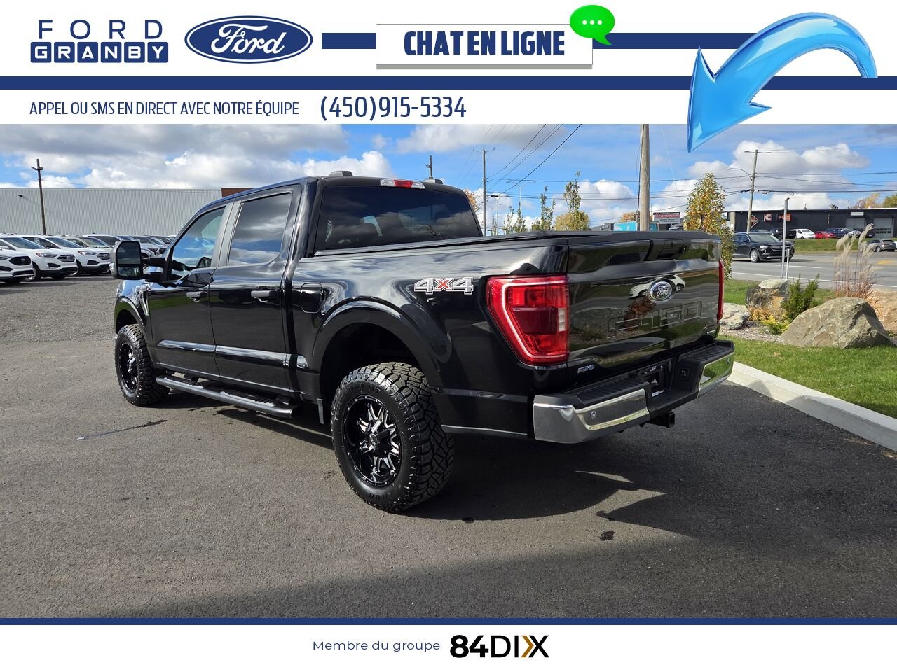 2023 Ford F-150 Black Granby - photo #4