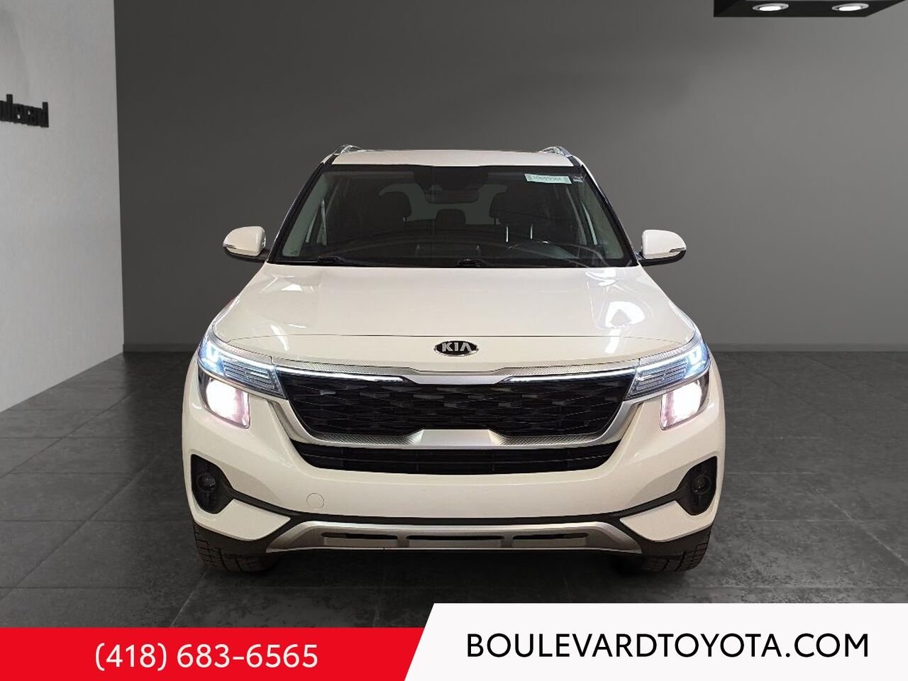 Kia SELTOS 100444A-13 | EX, AWD 2021 Blanc Québec - photo #1