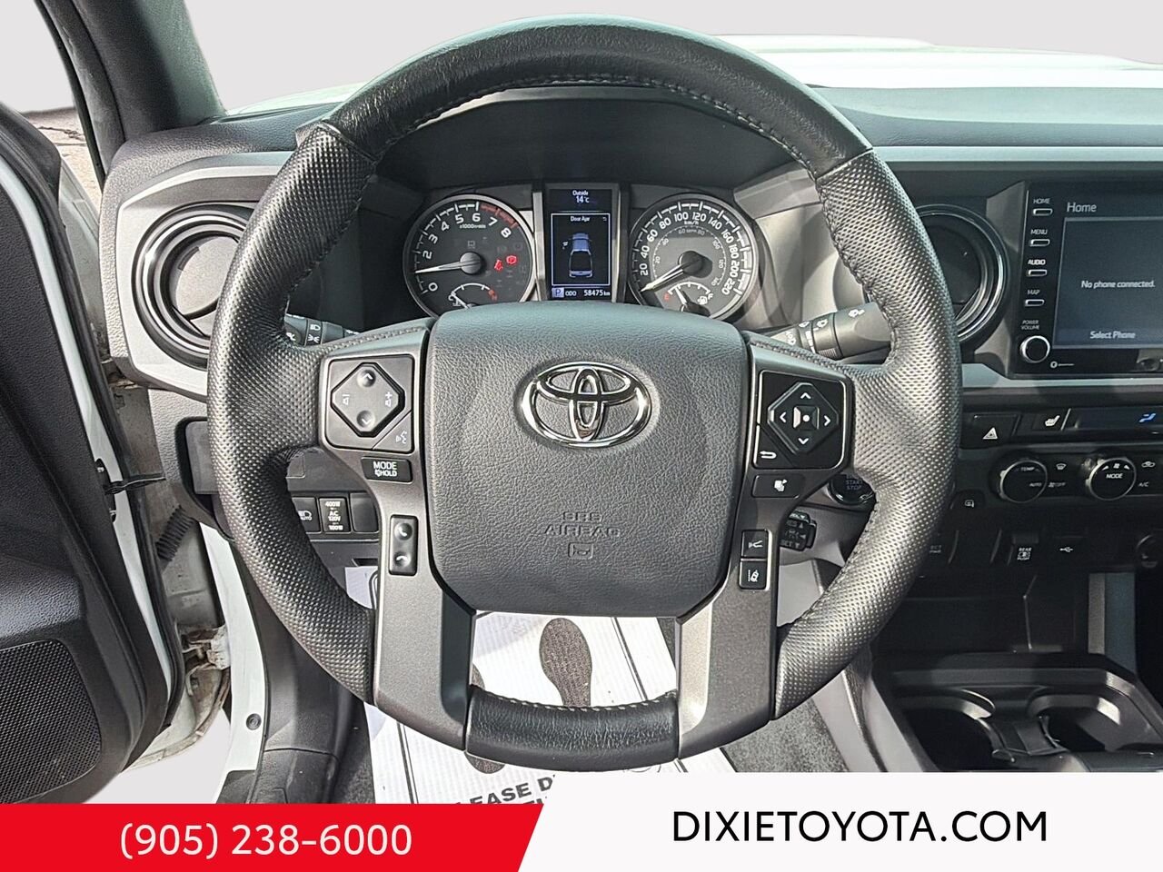 2023 Toyota Tacoma TRD SPORT 4WD / V6 / HEATED SEATS / TOYOTA SAFETY SENSE / CARPLAY AND ANDROID AUTO White Mississauga - photo #10