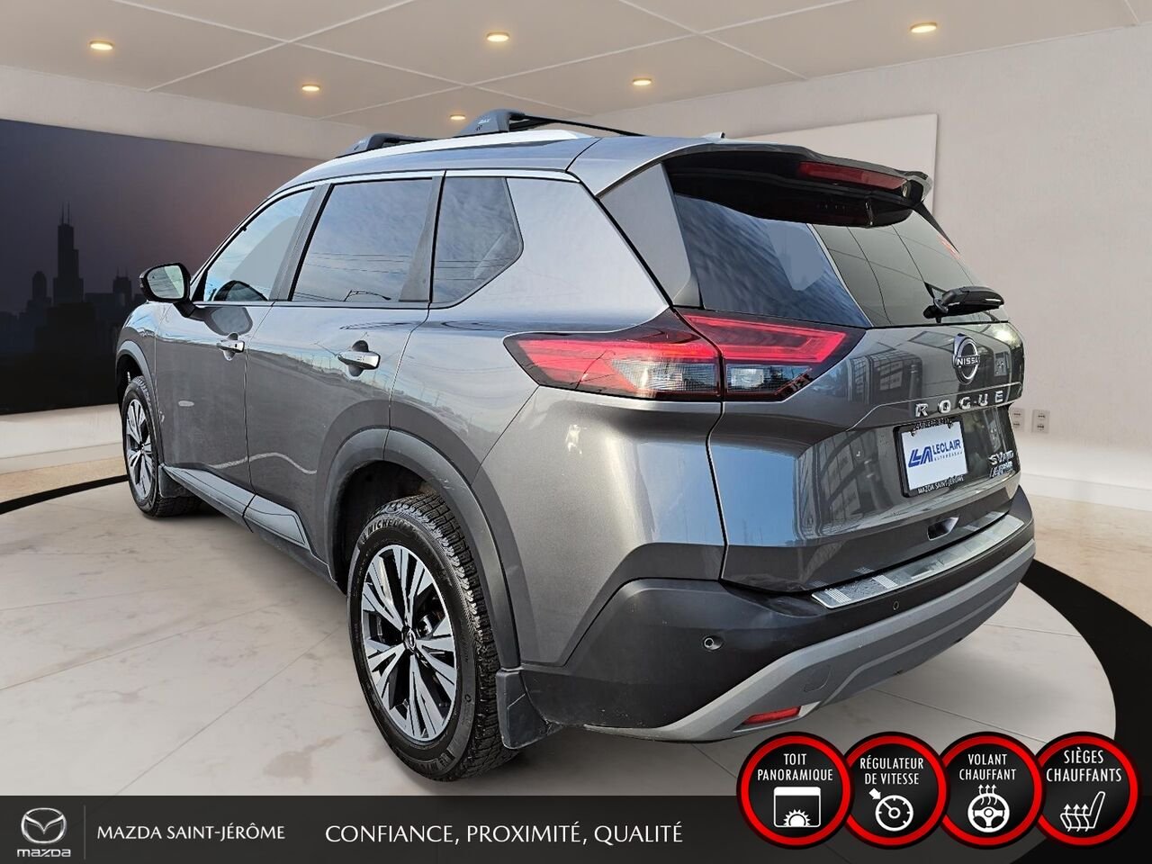 2023 Nissan Rogue Grey Ste-Agathe des Monts - photo #8
