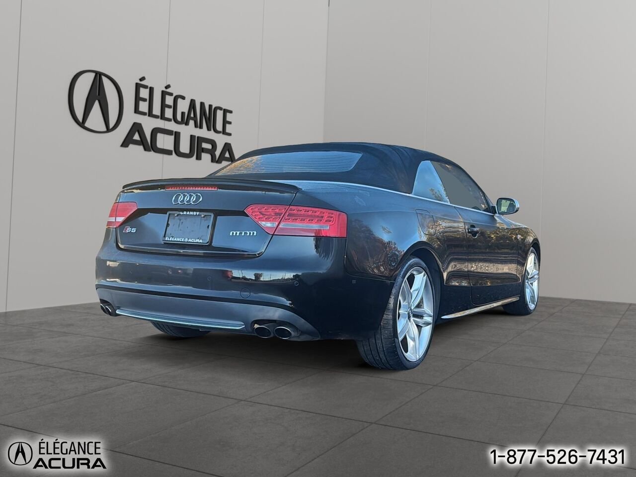 2010 Audi S5 Cabriolet automatique Premium 2 portes | 26084B Black Granby - photo #4