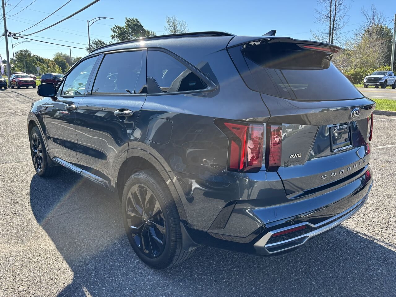 KIA SORENTO EX EX Traction Intégrale 2021 Gris Montmagny - photo #6