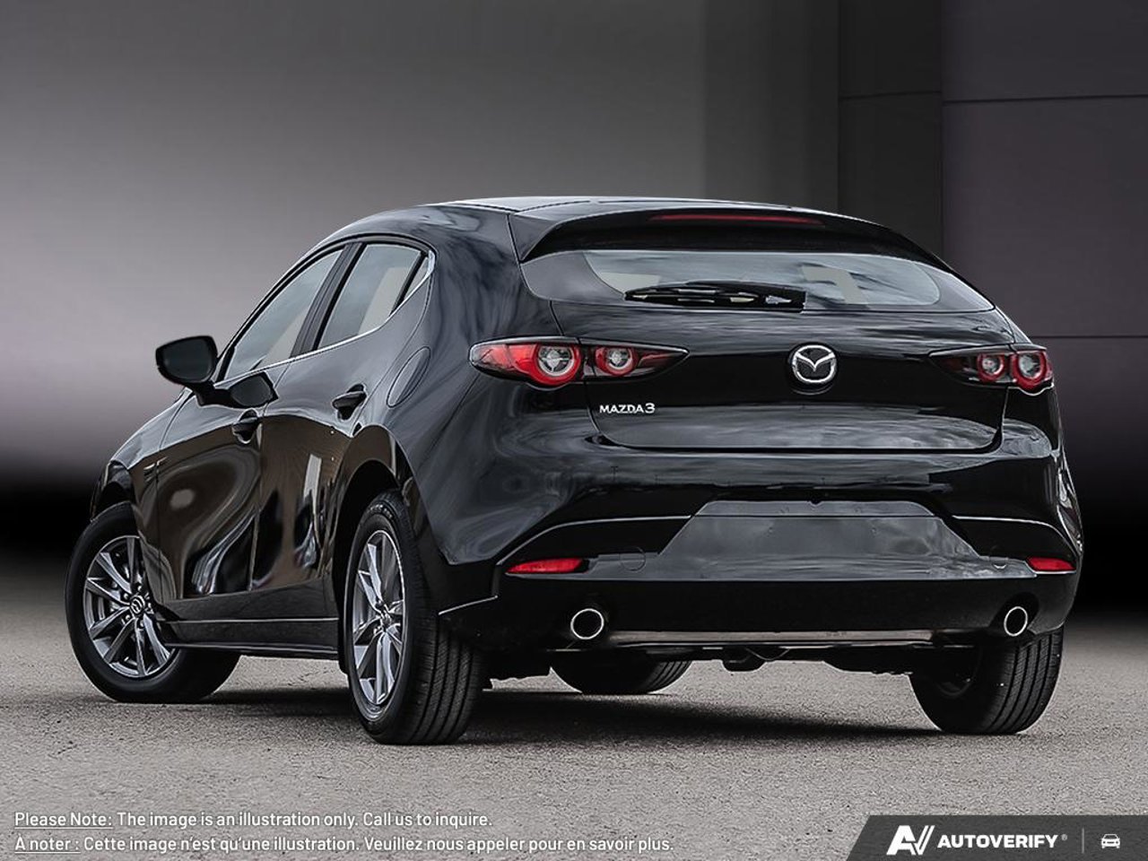 Mazda Mazda3 Sport JM1BPALL1T1888417 2026 Noir de jais mica Mirabel - photo #3