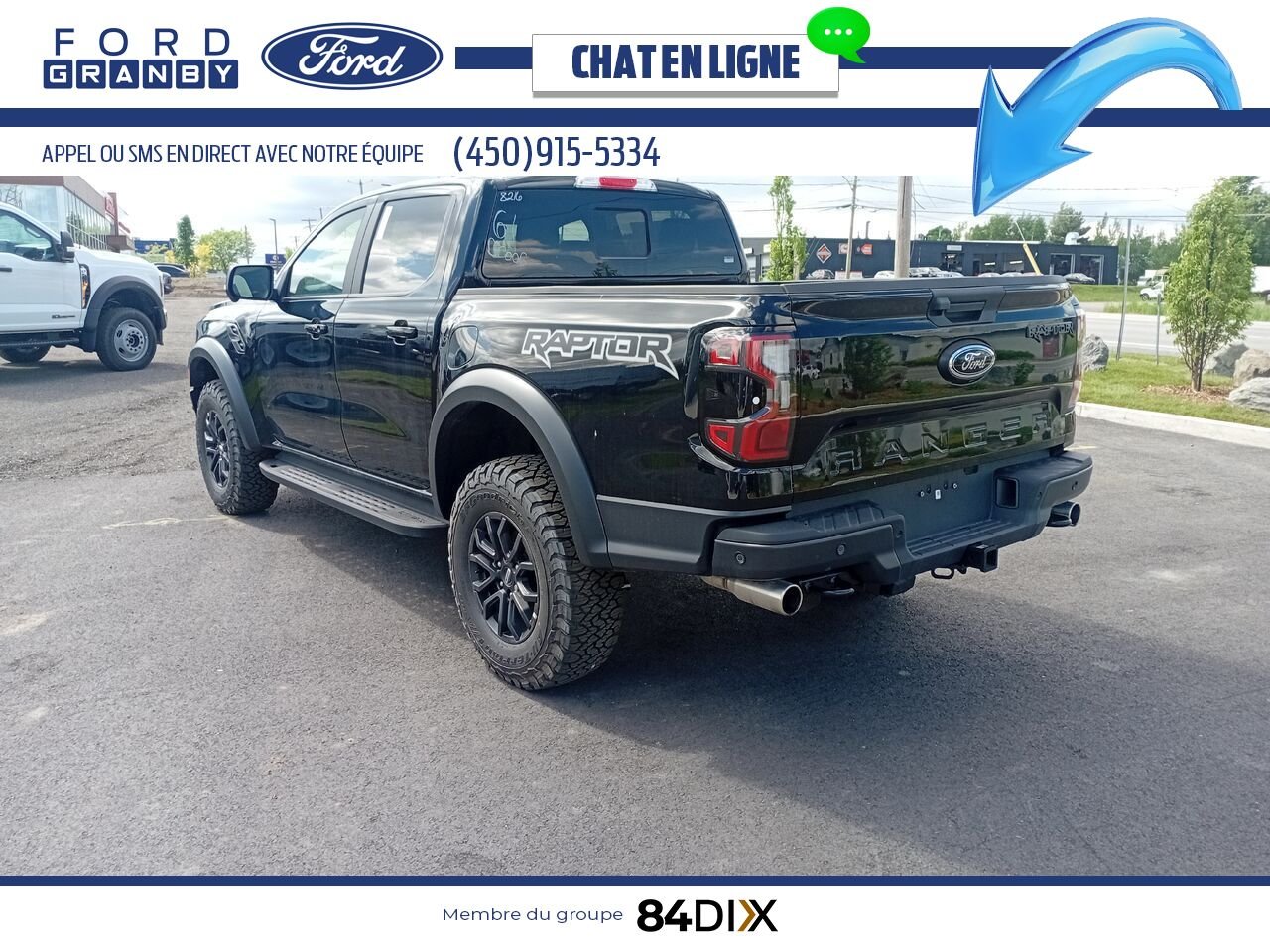 Ford RANGER 2024 Noir Granby - photo #7