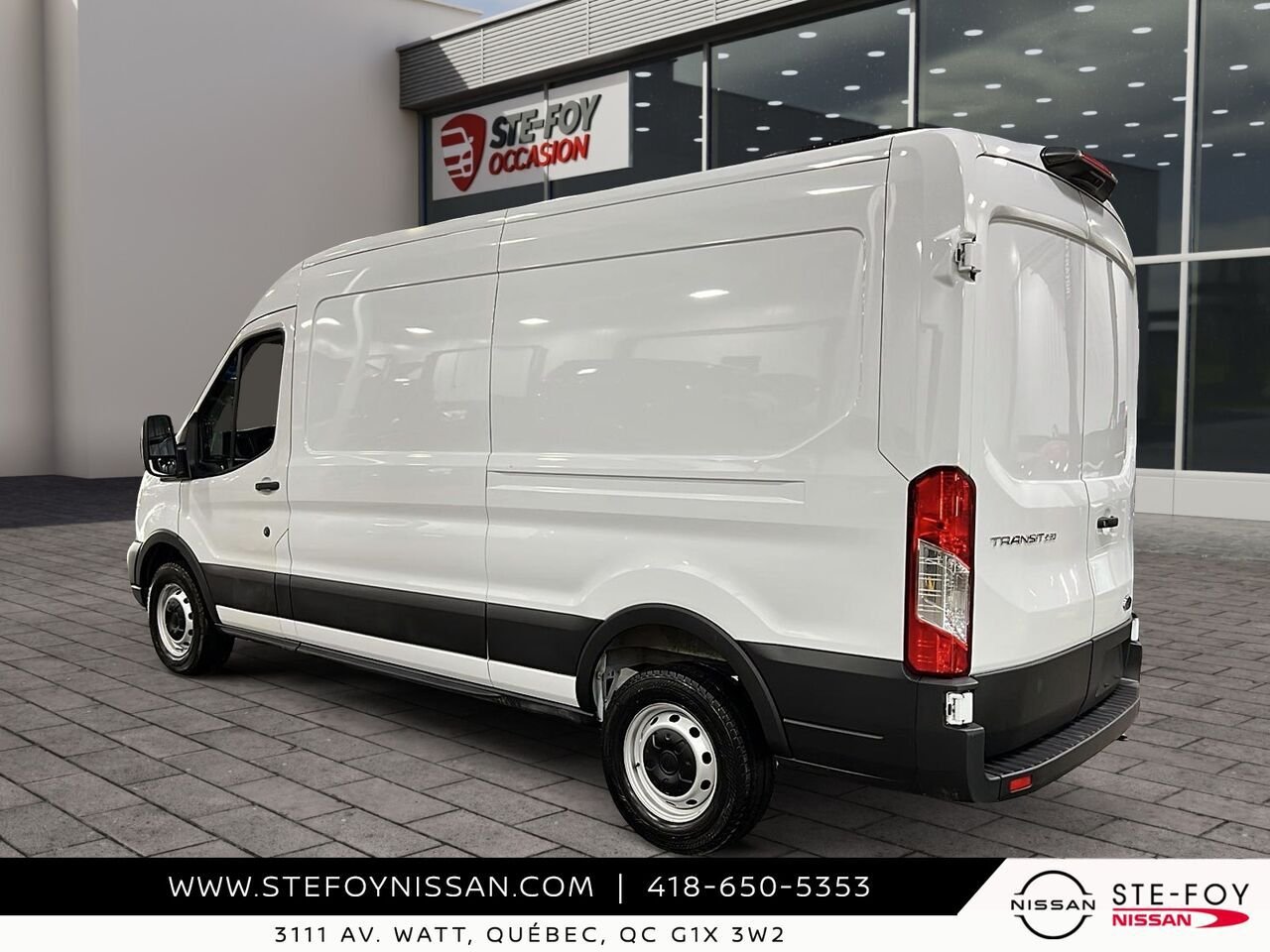 2025 Ford Transit fourgon utilitaire White Ste-Foy - photo #3