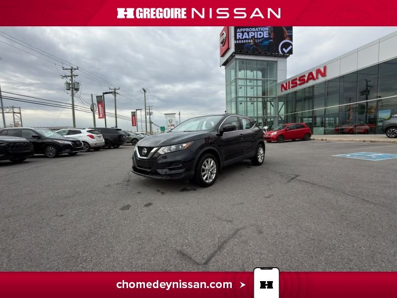 2021 Nissan Qashqai S AWD Mag Carplay Bancs Chauffants à partir2.99% Black
