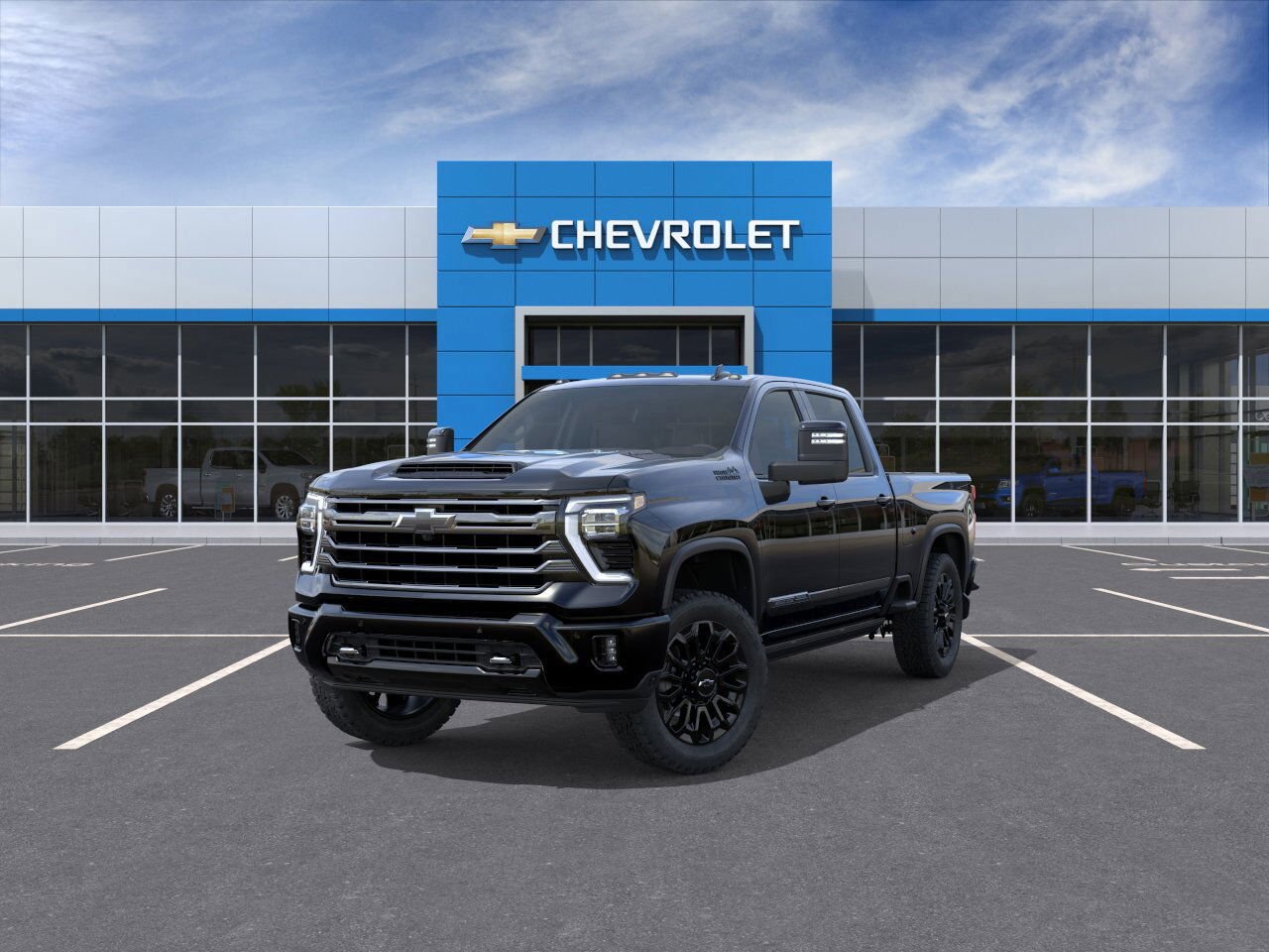 2025 Chevrolet Silverado 2500HD High Country cabine multiplace 4RM 159 po BLACK Gatineau - photo #7