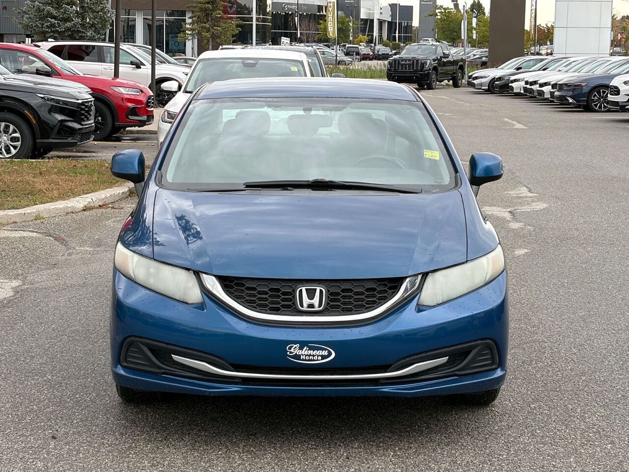 Honda Civic LX 2013 Bleu Gatineau - photo #1