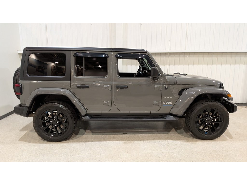 Jeep Wrangler 4xe Sahara 4 Door 4x4 2023 Gris Val-David - photo #7