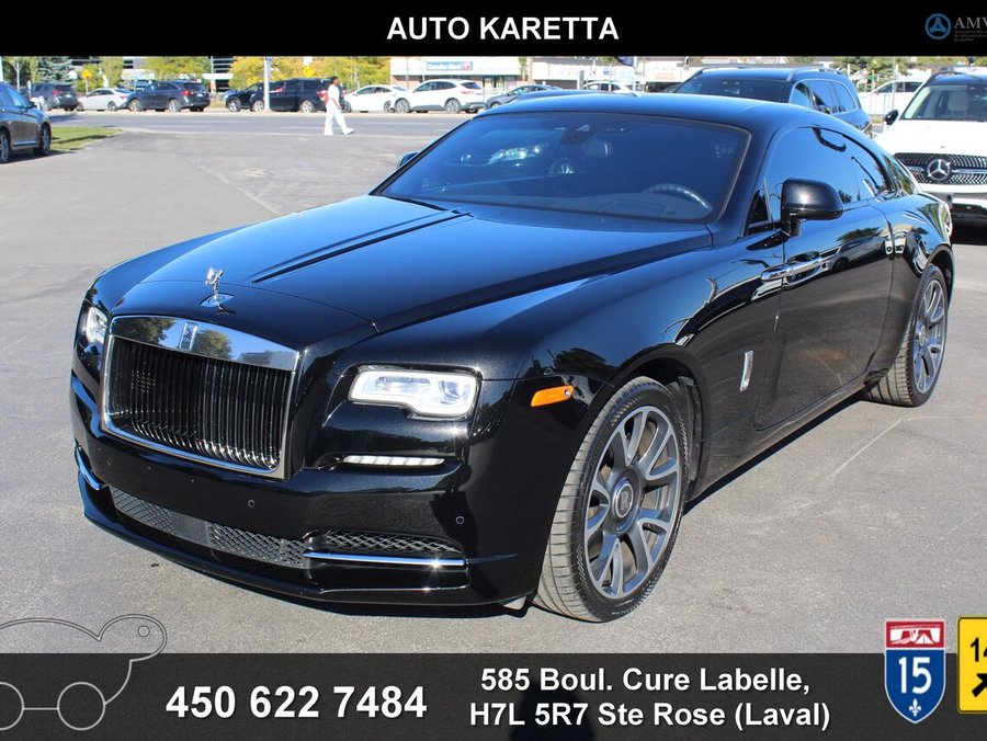 Rolls-Royce Wraith Coupe Starlight Headliner pneus neufs michelin pilot sport 21' 2019 Noir