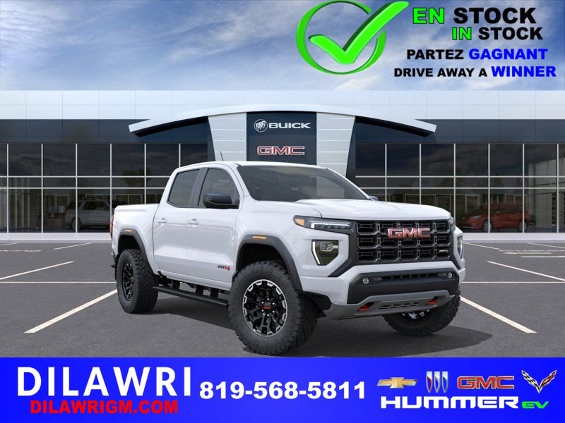 2026 GMC Canyon AT4 cabine multiplace 4RM SUMMIT WHITE Gatineau - photo #0