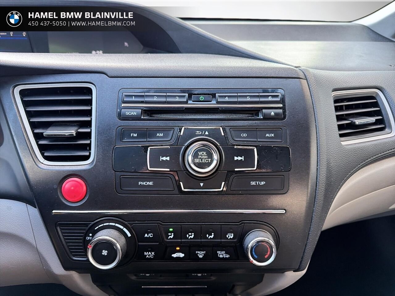 Honda Civic Berline LX 4 portes CVT 2014 Argent Blainville - photo #13