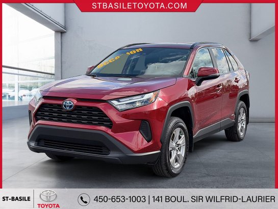 Toyota RAV4 Hybride 2024 2024 Rouge rubis nacré