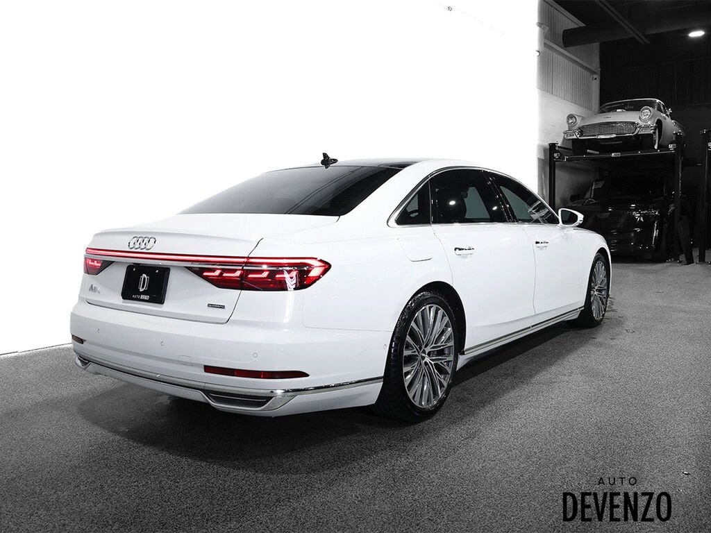 Audi A8 L 2019 Blanc Saint-Eustache - photo #2