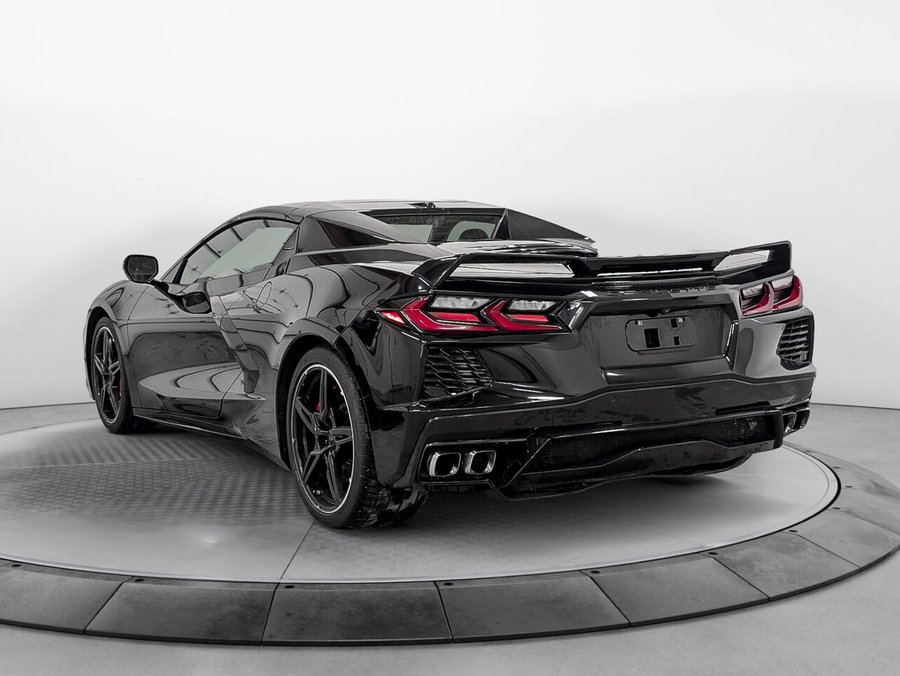 2022 CHEVROLET CORVETTE STINGRAY CABRIOLET 3LT Convertible Z51 Suspension Ajustable Black