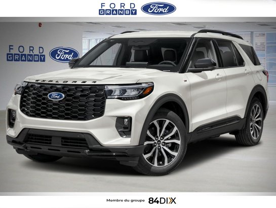 2026 Ford Explorer ST-Line 4RM Star White Metallic Tri-Coat