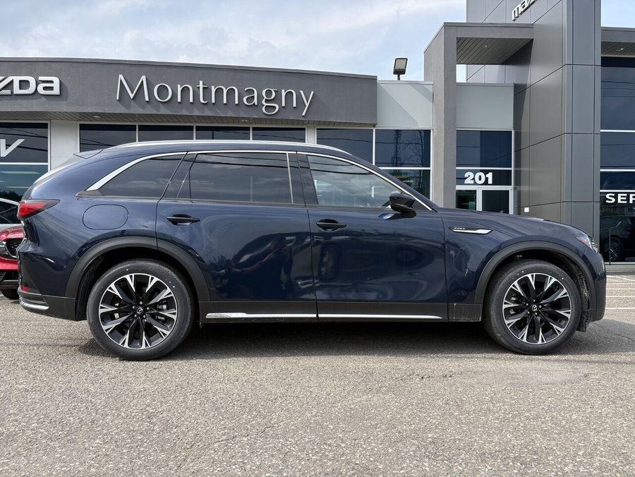 MAZDA CX-90 hybride rechargeable GT TI 2026 Bleu cristal foncé mica