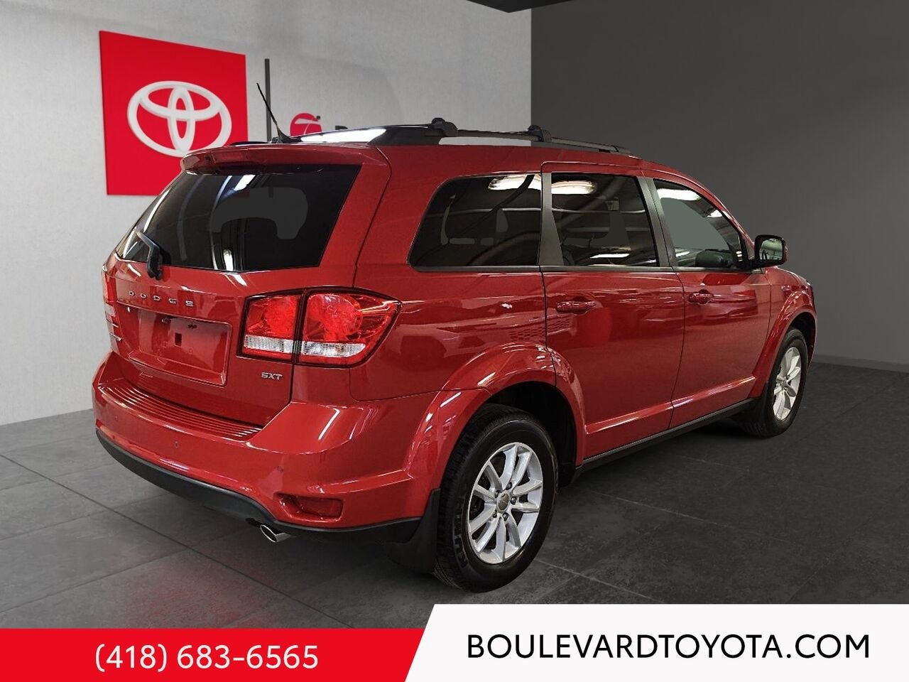2017 Dodge Journey 100094B-30 | TRACTION AVANT Red Québec - photo #3