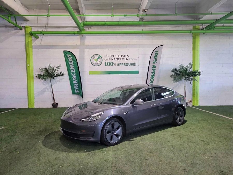 2019 Tesla Model 3 Autonomie standard Plus PA Silver