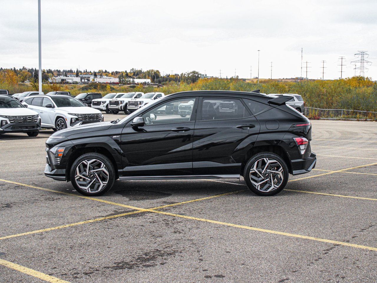 2024 Hyundai Kona 1.6T N Line AWD Black Sherwood Park - photo #4
