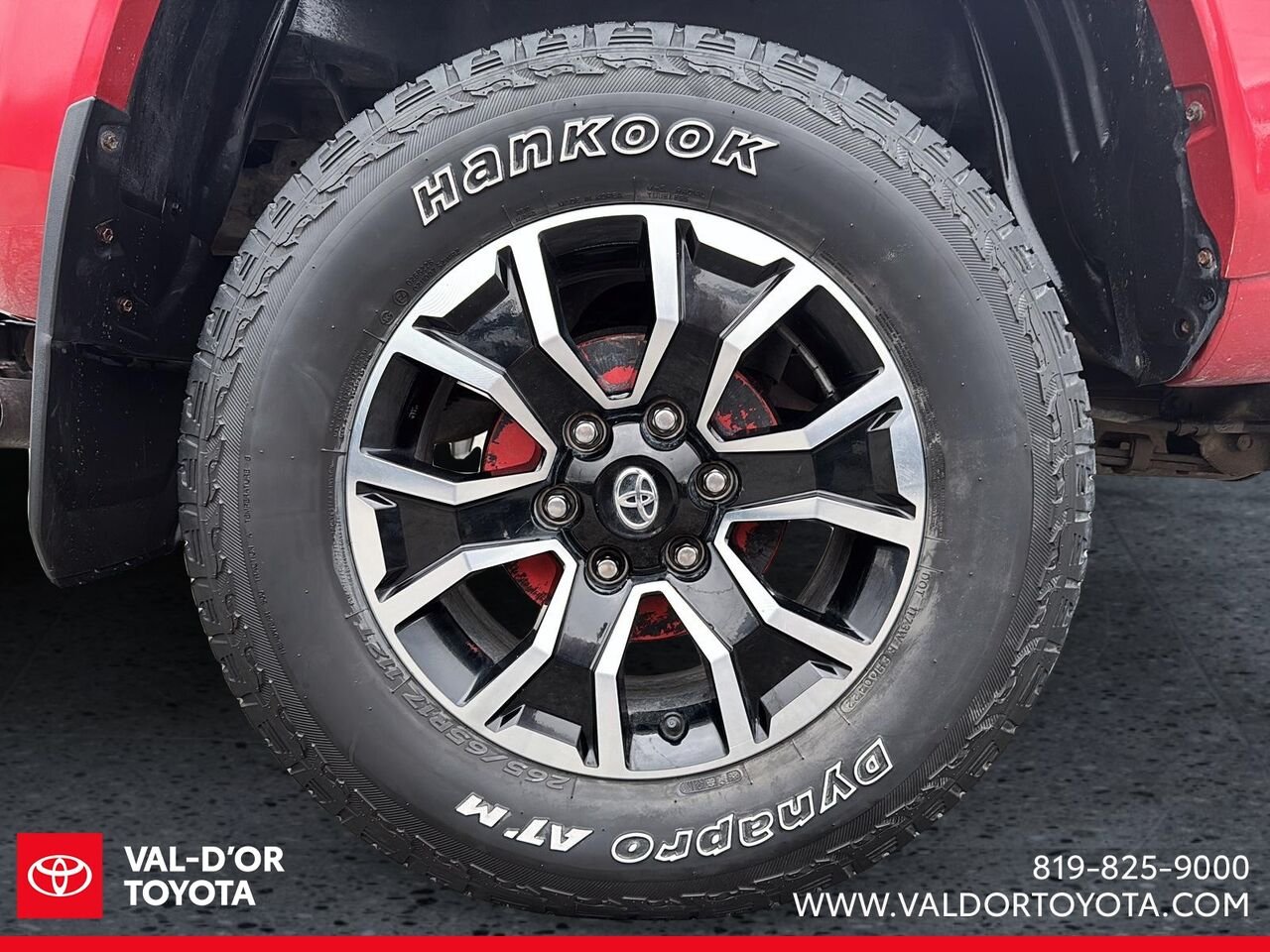 Toyota Tacoma Double Cab 4x4 BA 2022 Rouge Val-d'Or - photo #5
