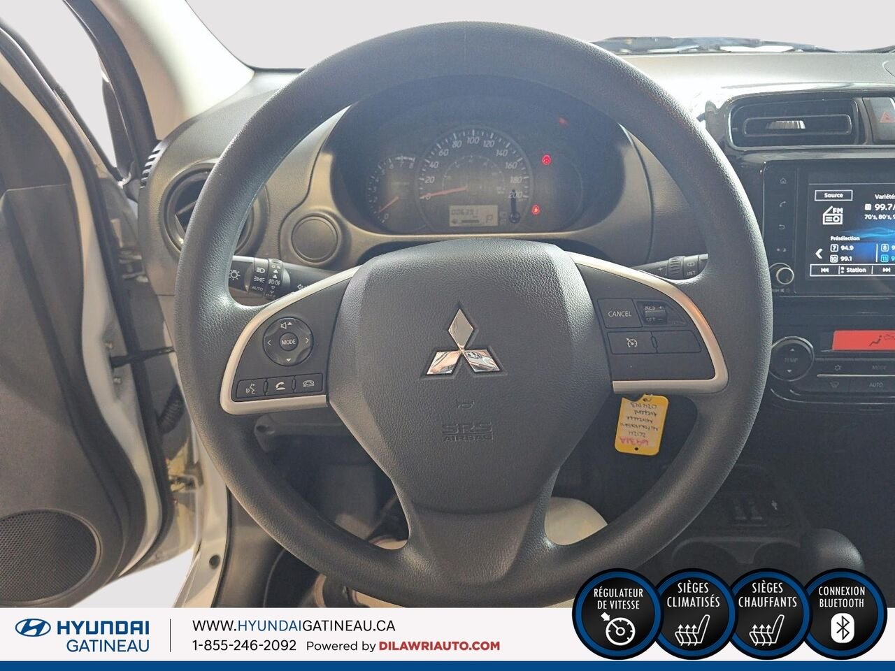 2024 Mitsubishi Mirage Silver Gatineau - photo #10