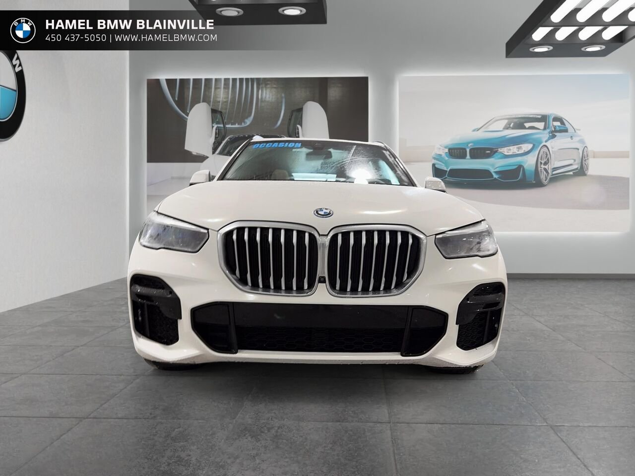 BMW X5 X5 xDrive45e hybride rechargeable 2022 Blanc Blainville - photo #1