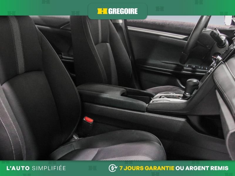 Honda Civic 821871 | LX AUTO AC GR ELECT CAMERA DE RECUL BLEUTOOTH 2019 Bleu Laval - photo #25