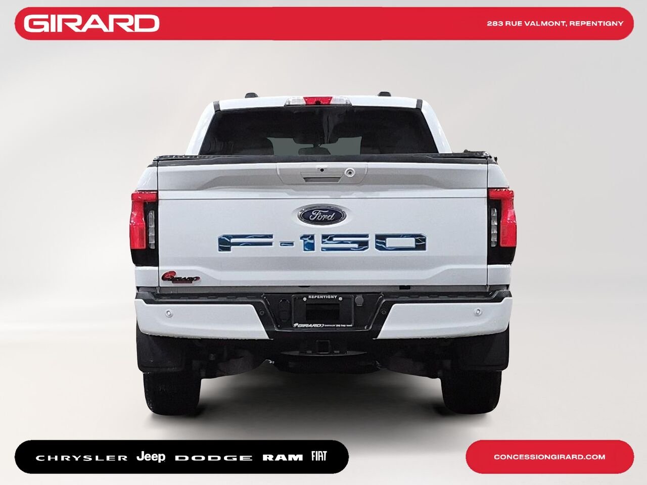 Ford F-150 LIGHTNING 2023 Blanc Repentigny - photo #6