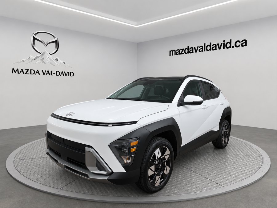 Hyundai Kona 2 L Preferred TI avec ensemble Trend (IVT) 2025 Blanc