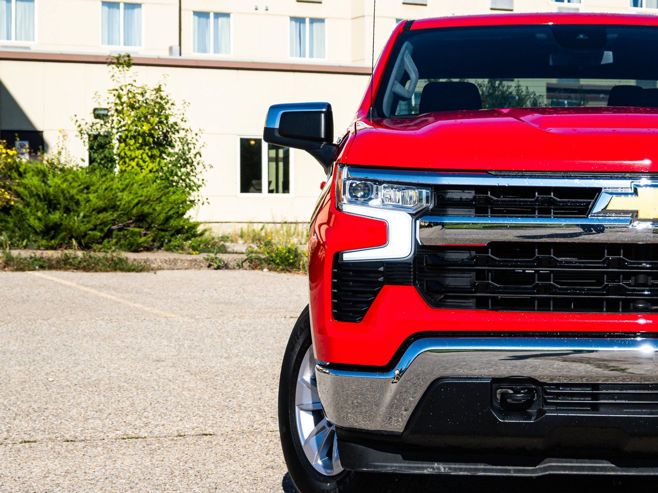 2026 Chevrolet Silverado 1500 4WD Crew Cab 147 LT Red Sherwood Park - photo #5