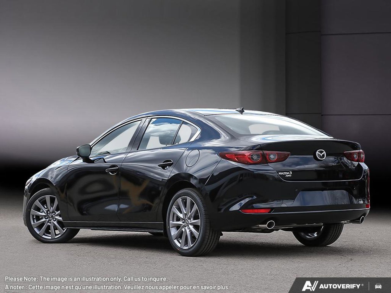 2026 Mazda Mazda3 JM1BPBDL4T1887251 Jet Black Mica Mirabel - photo #3