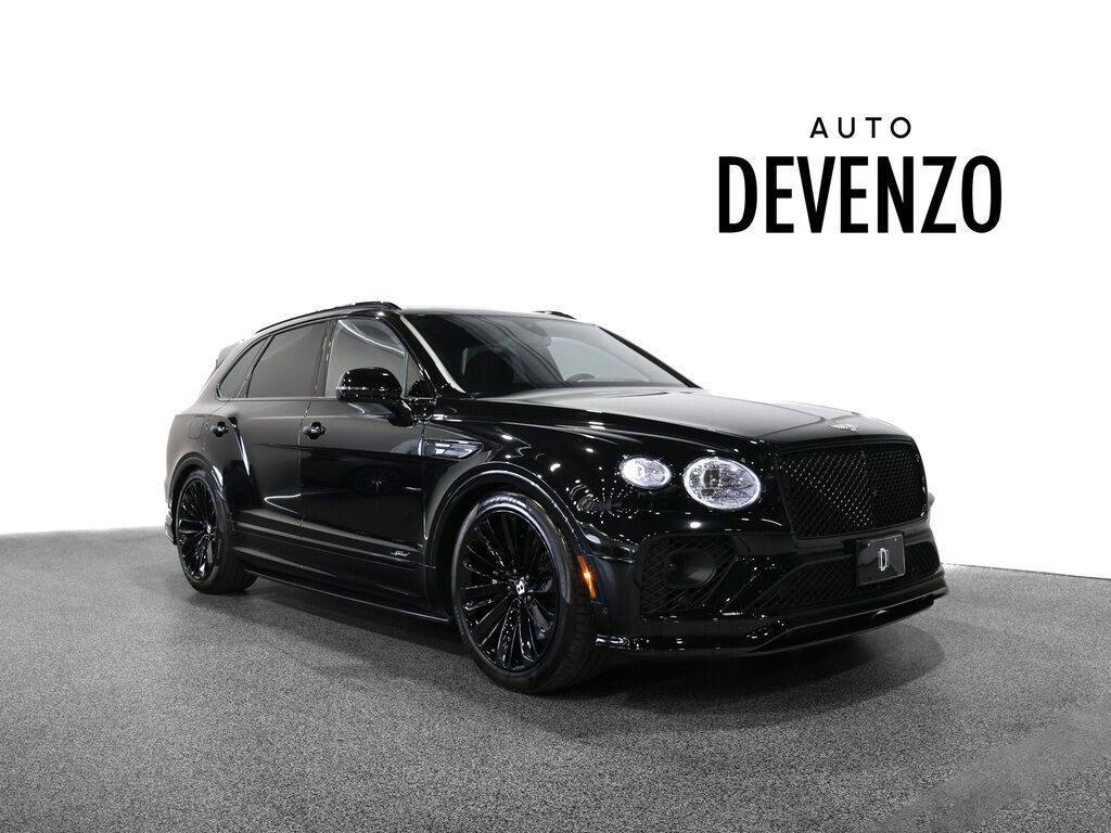 Black 2021 Bentley Bentayga SUV / Crossover All-Wheel Drive 8-Speed Automatic