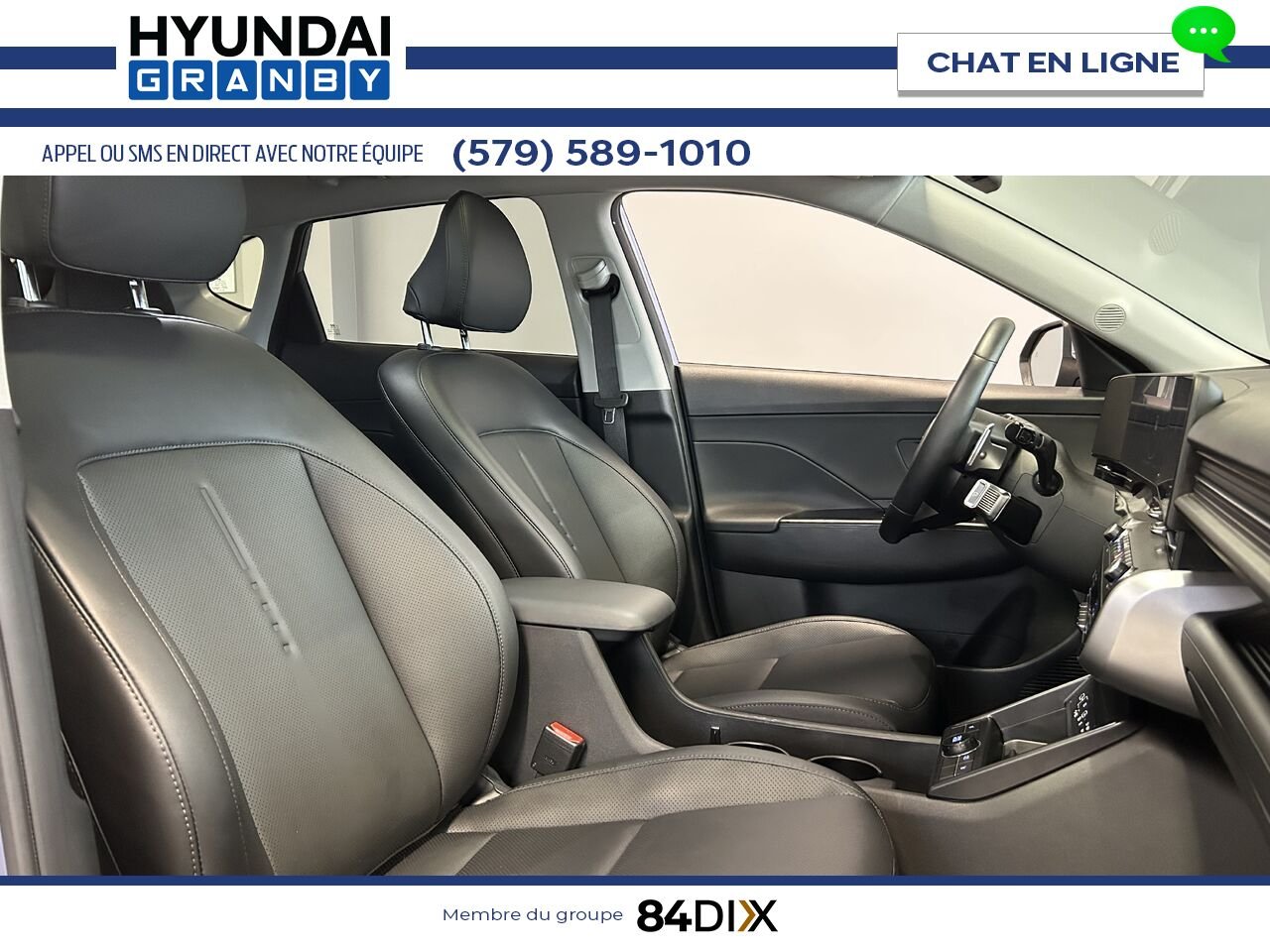 Hyundai Kona électrique 2025 Bleu Granby - photo #20